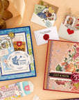 Spellbinders - Flea Market Finds Collection - Clear Stamps - Sign Here