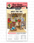 Art Impressions - Stamp & Die Set - Matchbook Tool Shed