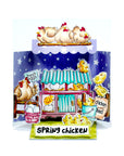Art Impressions - Stamp & Die Set - Matchbook Chickens