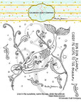 Colorado Craft Company - Clear Stamps - Anita Jeram - Mermaid & Seahorses