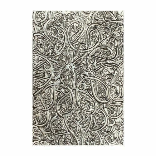 Sizzix - 3-D Texture Fades Embossing Folder - Engraved by Tim Holtz