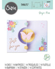 Sizzix - Thinlits Dies - Butterfly Spinner Card