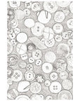Sizzix - 3-D Textured Impressions Embossing Folder - Vintage Buttons