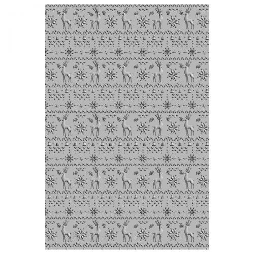 Sizzix - 3-D Textured Impressions Embossing Folder - Winter Sweater