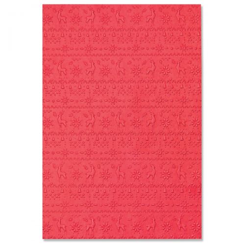 Sizzix - 3-D Textured Impressions Embossing Folder - Winter Sweater