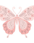 Sizzix - Layered Clear Stamps - Decorated Butterfly