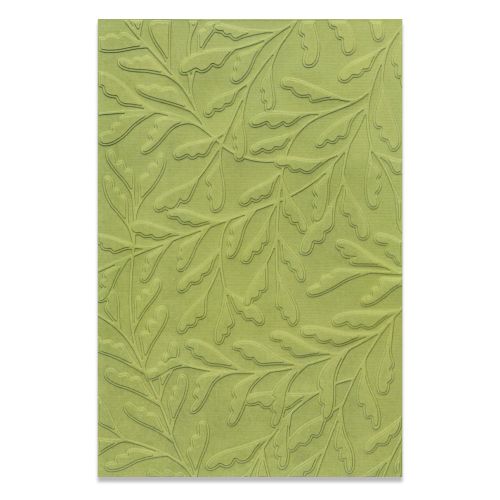 Sizzix - Multi-Level Textured Impressions Embossing Folder - Delicate Leaves