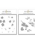 Altenew - Stencils - Hill Blossoms Layering