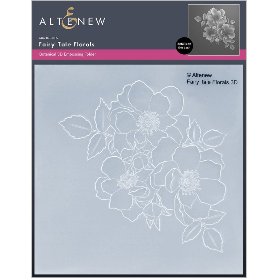 Altenew - 3D Embossing Folder - Fairy Tale Florals