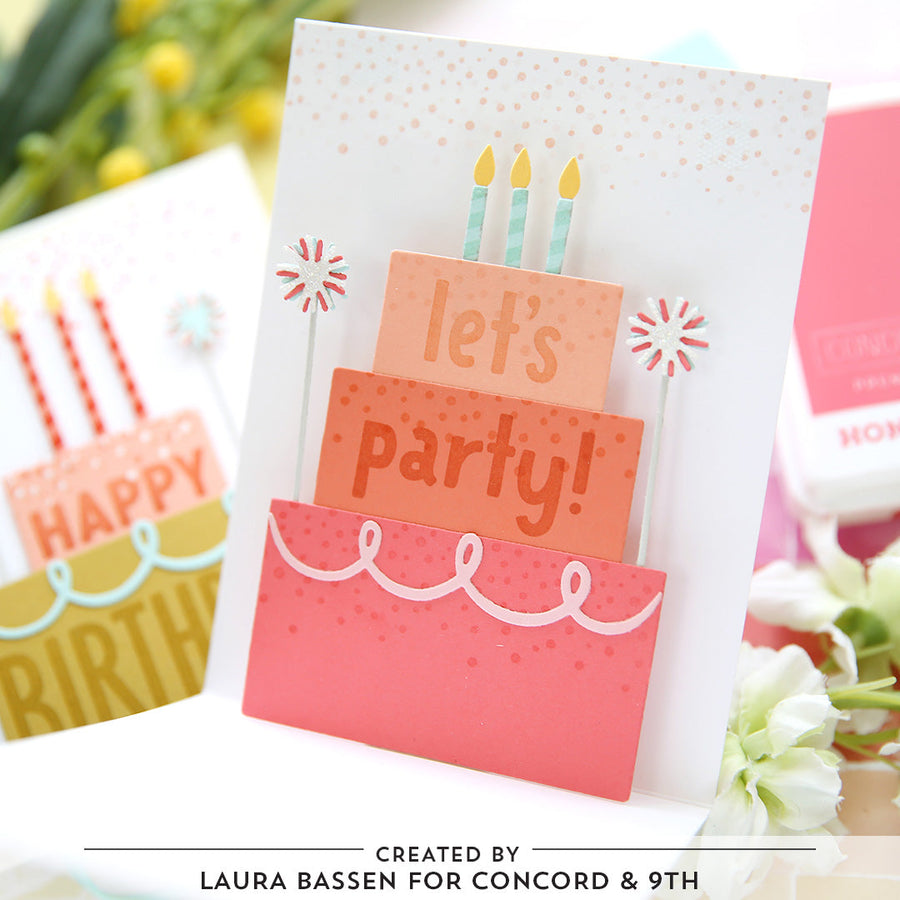 Concord & 9th - Clear Stamps - All About Cake