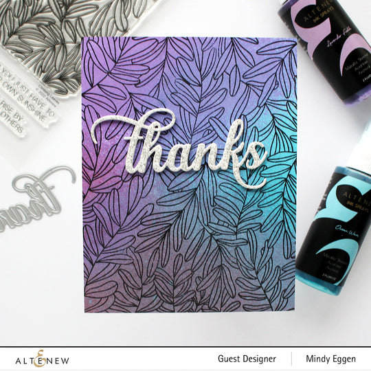 Altenew - Clear Stamps - Climbing Leaves