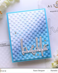Altenew - 3D Embossing Folder - Checkered Squares