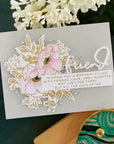 Spellbinders - Anemone Blooms Collection - Glimmer Hot Foil Plate - Anemone Glimmer Blooms