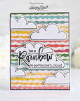 Honey Bee Stamps - Clear Stamps - Look For The Rainbow