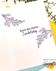 Honey Bee Stamps - Clear Stamps - Inside: Kindness Sentiments