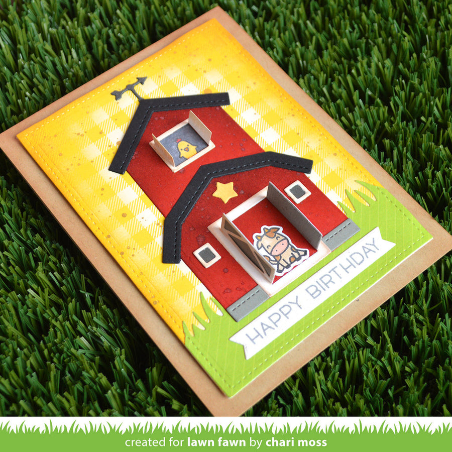Lawn Fawn - Clear Stamps - Tiny Farm