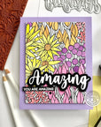Hero Arts - Cling Stamps - Flower Market Bold Prints