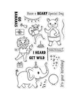 Hero Arts - Clear Stamps - Party Animals