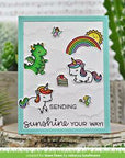 Lawn Fawn - Clear Stamps - Unicorn Picnic