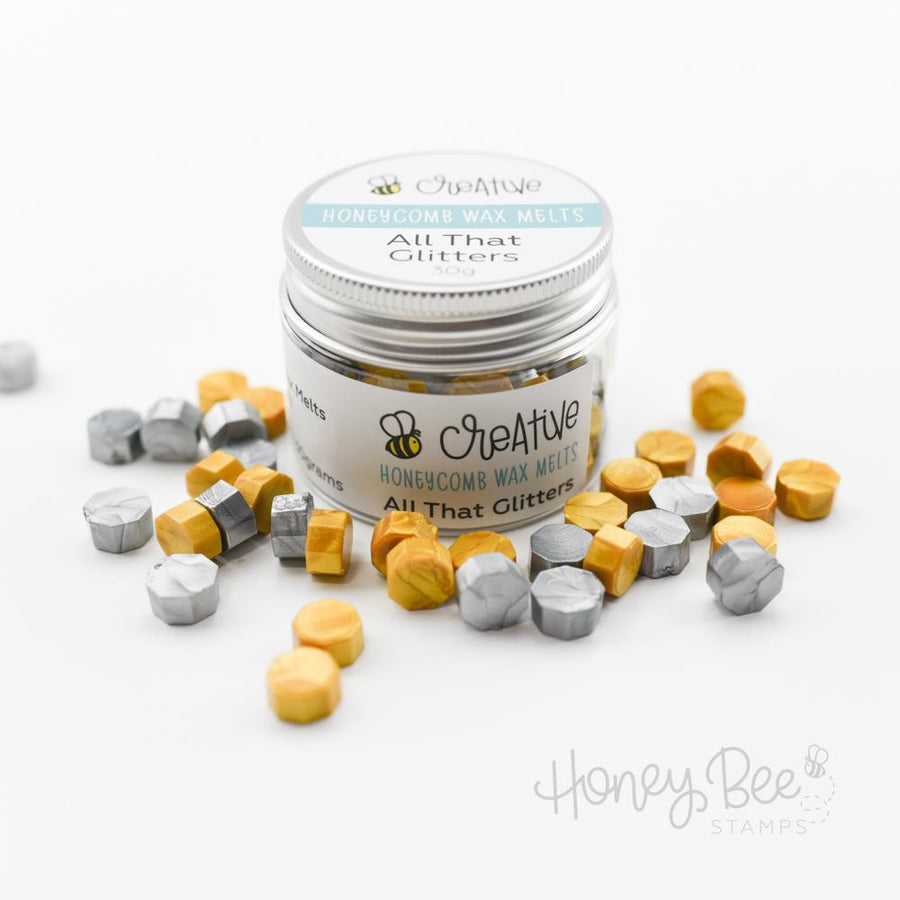 Honey Bee Stamps - Bee Creative Honeycomb Wax Melts - All That Glitters