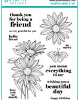 Gina K. Designs - Clear Stamps - Delightful Daisies
