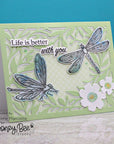 Honey Bee Stamps - Clear Stamps - Dragonfly