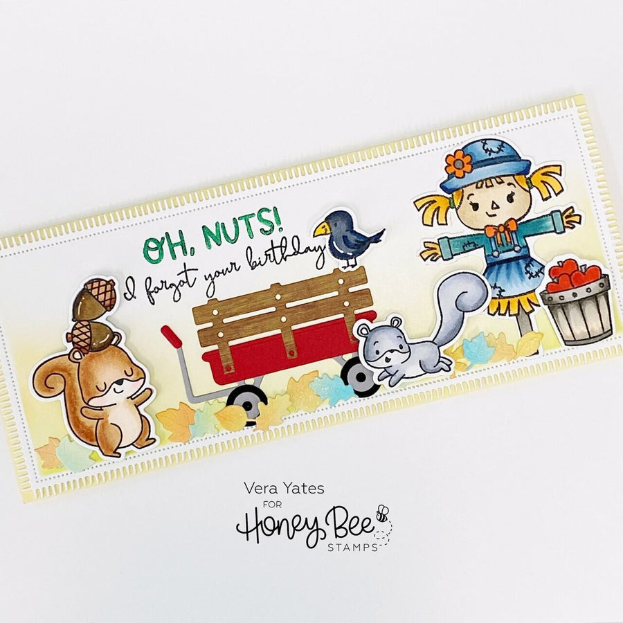 Honey Bee Stamps - Honey Cuts - Little Red Wagon