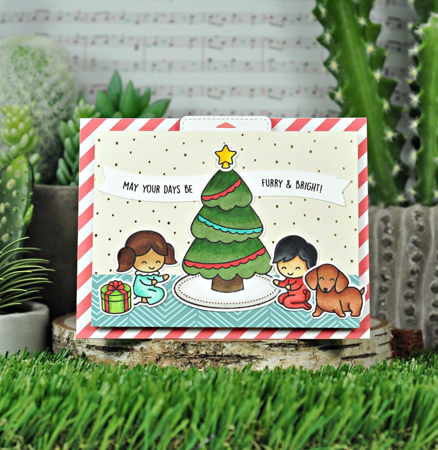 Lawn Fawn - Clear Stamps - Joy To All