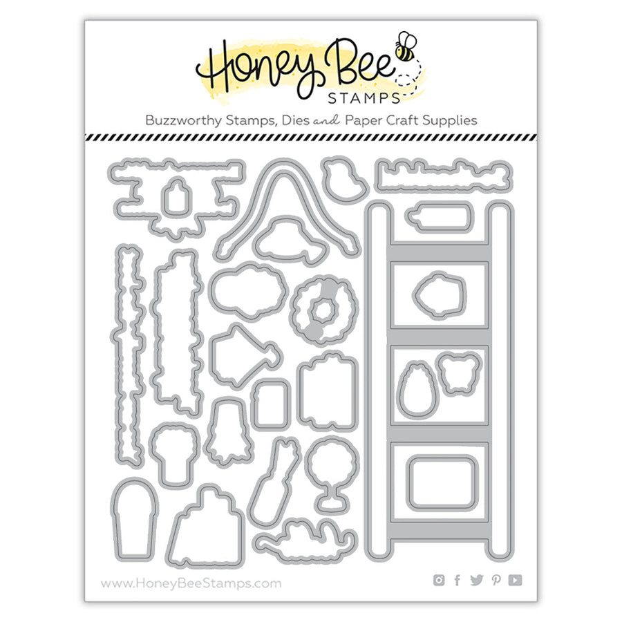 Honey Bee Stamps - Honey Cuts - Friendship Ladder