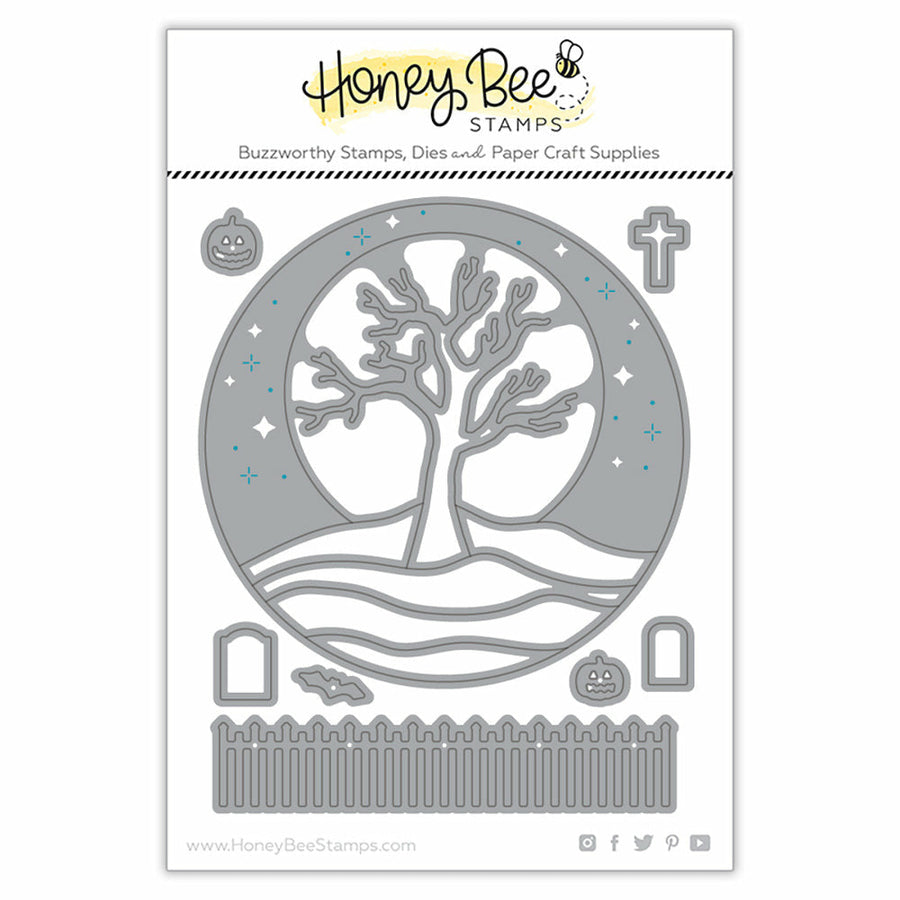 Honey Bee Stamps - Honey Cuts - Fright Night Circlescape