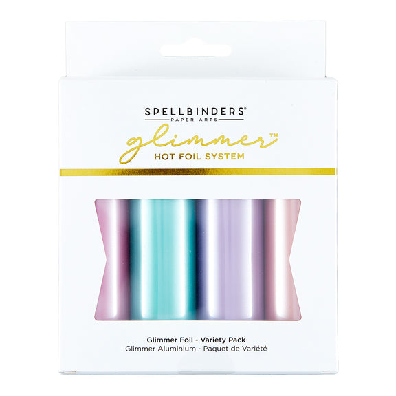 Spellbinders - Glimmer Hot Foil - Satin Pastels Variety Pack