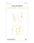Spellbinders - Glimmer Hot Foil Plate - String Lights Background