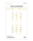 Spellbinders - Birthday Celebrations Collection - Glimmer Hot Foil Plate - Hand Drawn Loops