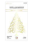 Spellbinders - The Winter Garden Collection - Glimmer Hot Foil Plate - Flourished Tree