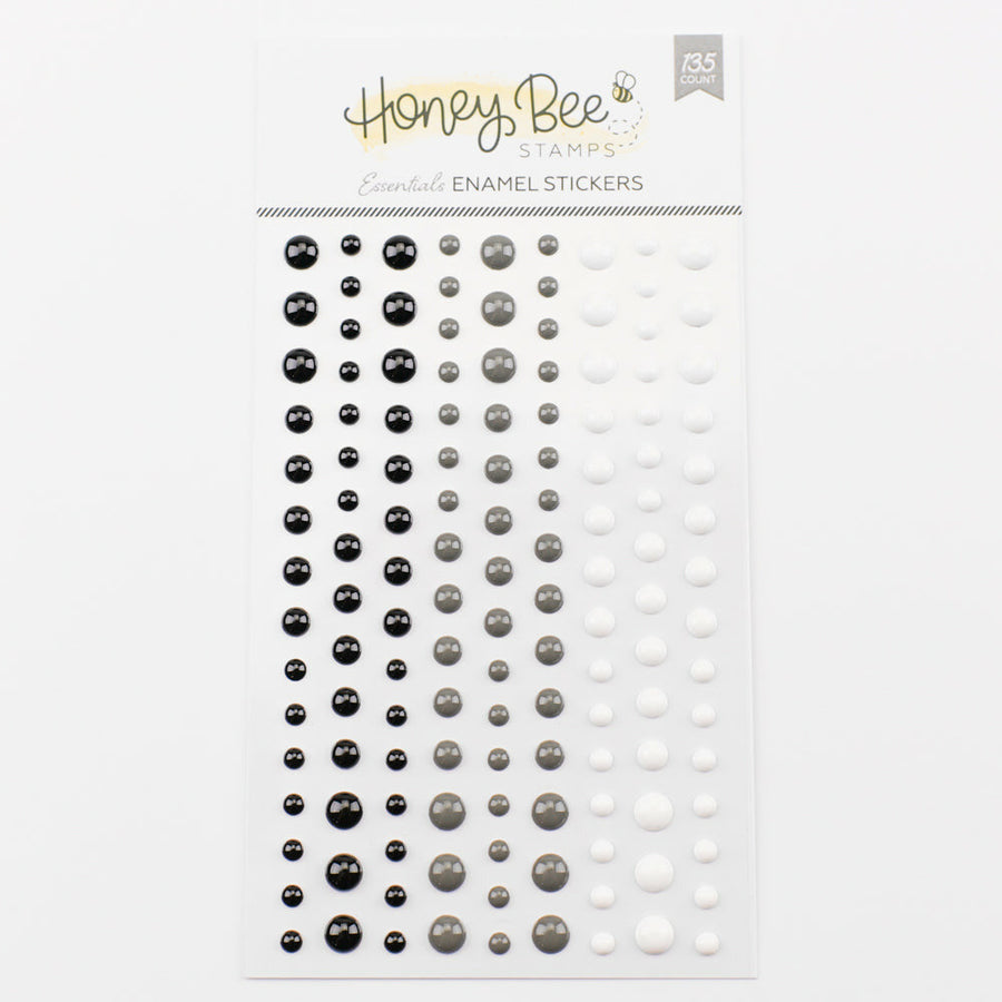 Honey Bee Stamps - Enamel Stickers - Essentials