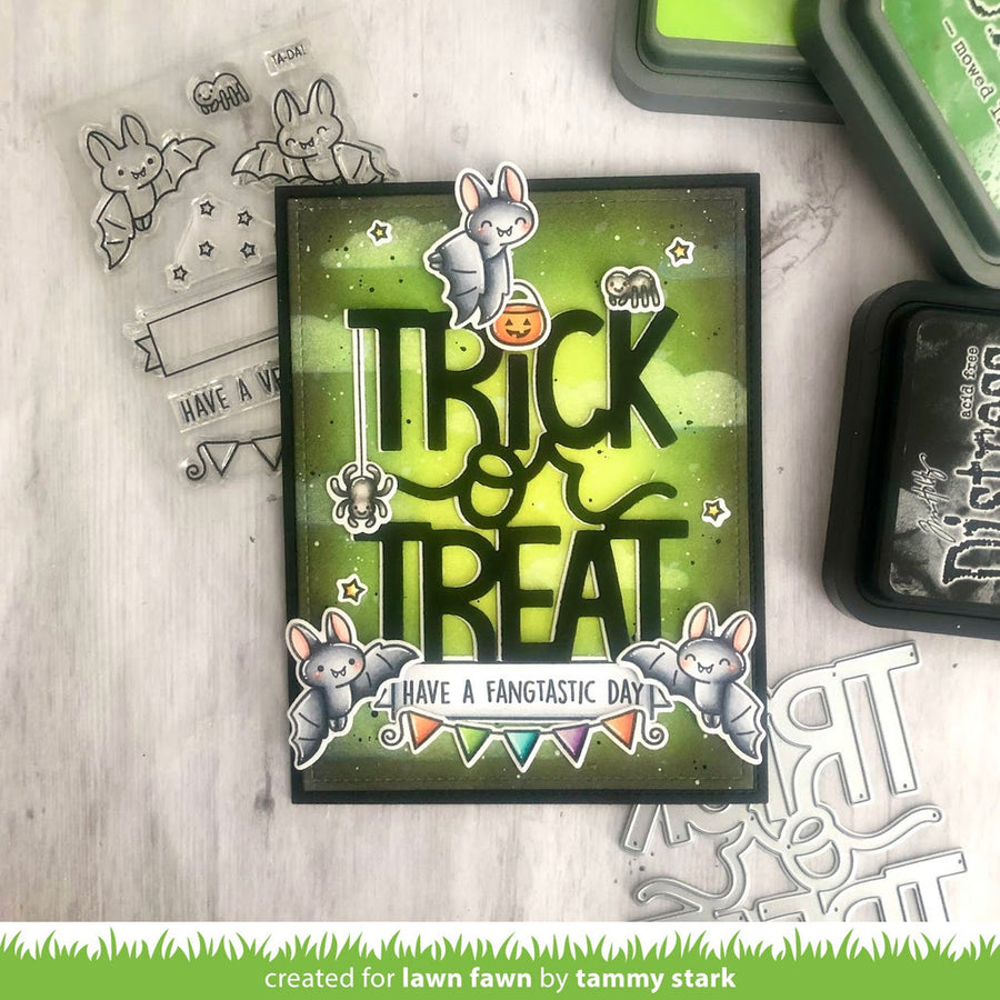 Lawn Fawn - Clear Stamps - Fangtastic Friends Add-On
