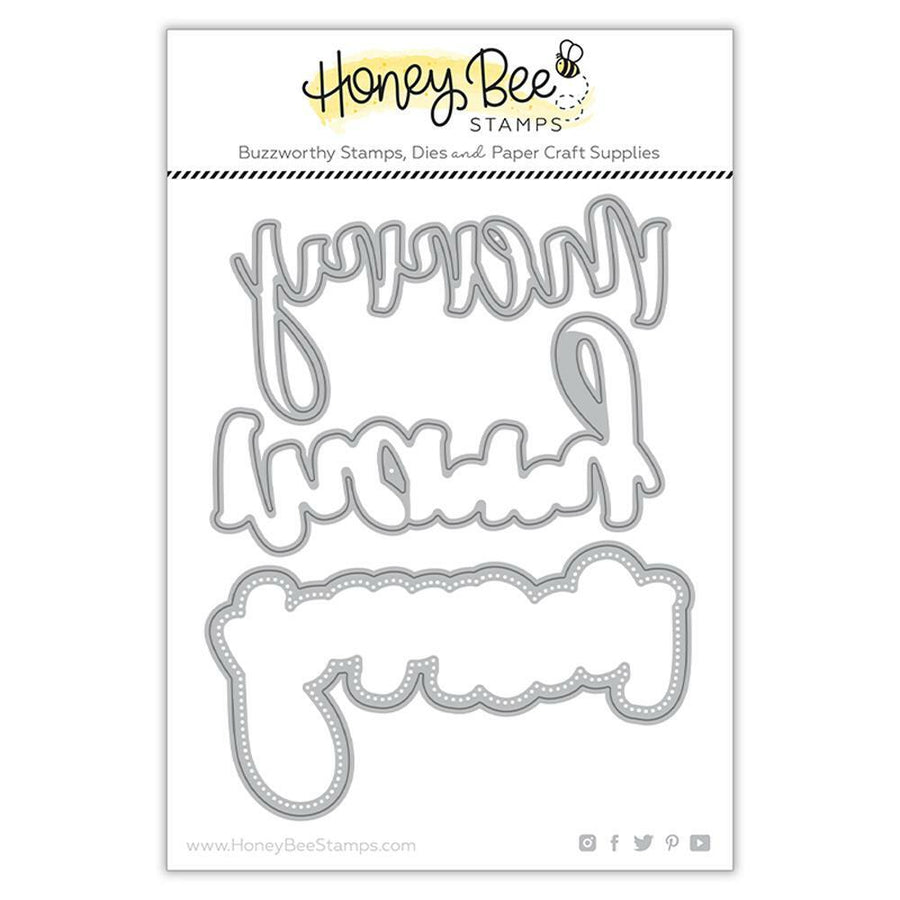 Honey Bee Stamps - Honey Cuts - Merry