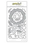 Honey Bee Stamps - Honey Cuts - Country Christmas Wreath