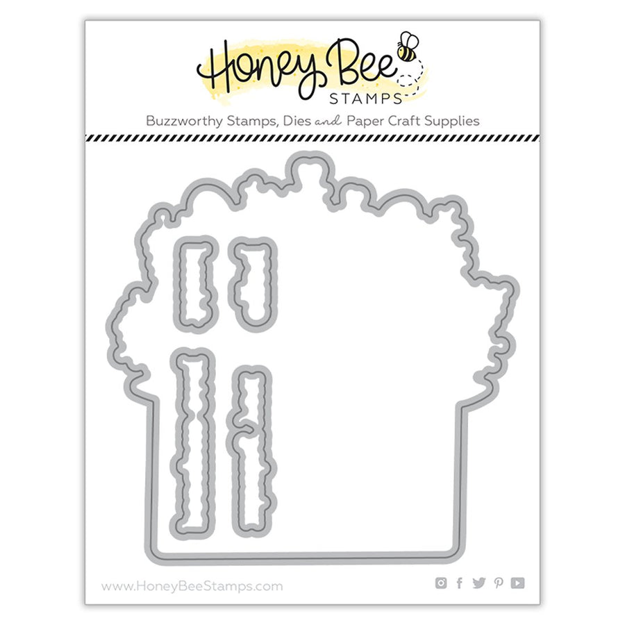 Honey Bee Stamps - Honey Cuts - Pretty Postage