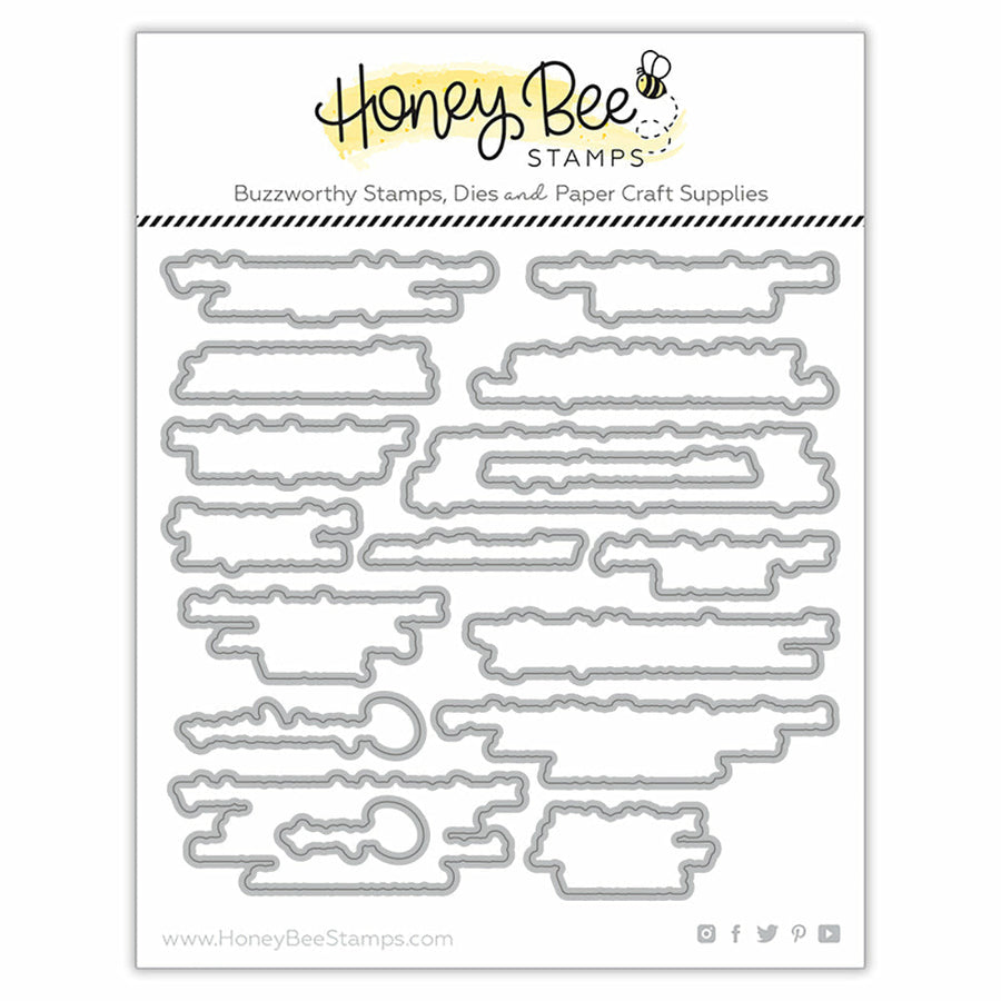 Honey Bee Stamps - Honey Cuts - Inside: Welcome Baby Sentiments