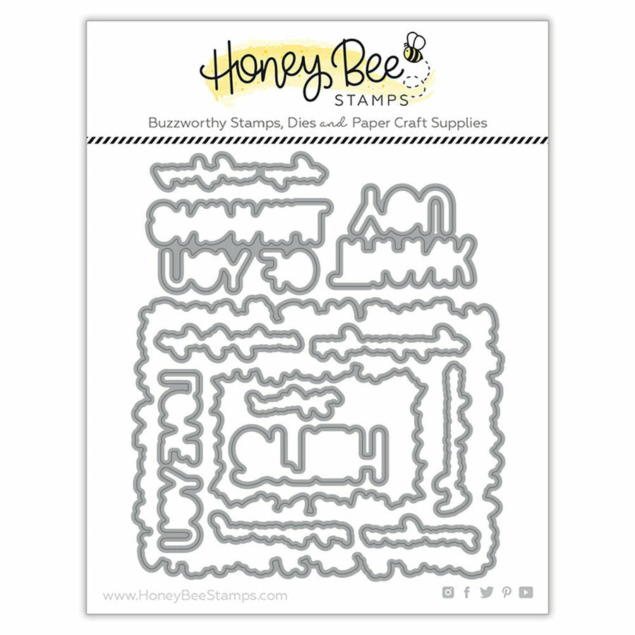 Honey Bee Stamps - Honey Cuts - Fall Foliage Frame