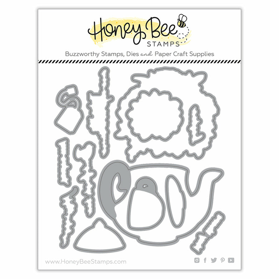 Honey Bee Stamps - Honey Cuts - Teatime Florals