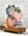 Honey Bee Stamps - Clear Stamps - Patchwork Pumpkin