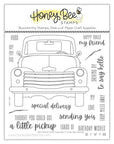 Honey Bee Stamps - Clear Stamps - Big Pickup Cab
