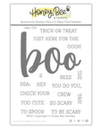 Honey Bee Stamps - Clear Stamps - Boo