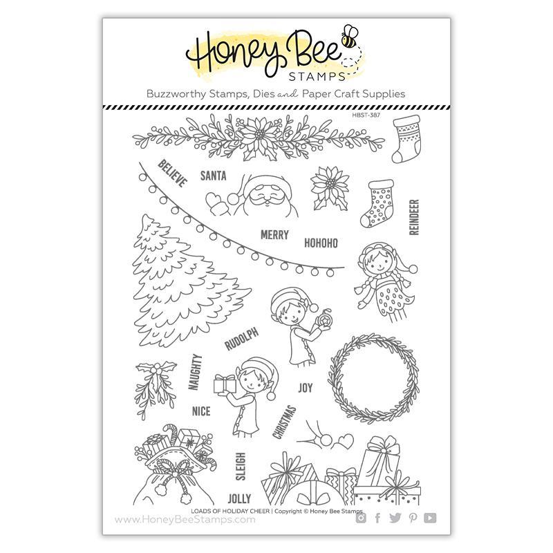 Honey Bee Stamps - Clear Stamps - Loads Of Holiday Cheer