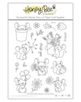 Honey Bee Stamps - Clear Stamps - Sweet Spring Mice
