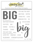 Honey Bee Stamps - Clear Stamps - Big