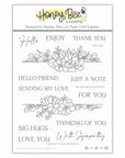 Honey Bee Stamps - Clear Stamps - On The Line: Succulents