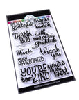Catherine Pooler Designs - Clear Stamps - Handwritten Thank You Sentiments